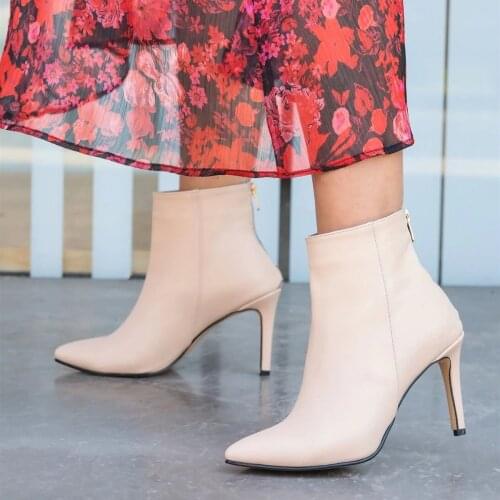 Mio Gusto Brand Corinne Black Suede 8Cm Heels High Quality Women 's Boots , platform boots , women boots , goth , shoes for women