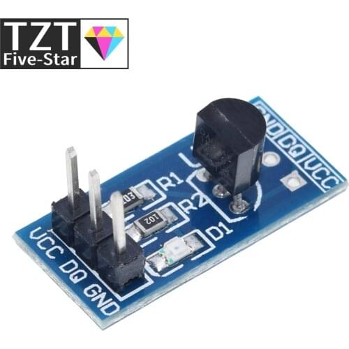 TZT DS18B20 temperature measurement sensor module For arduino