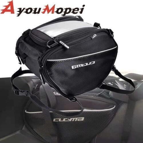 Motorcycle Tank Bags Mobile Phone Navigation Motorbike Oil Tank Bag for Tmax 530 C400X Xmax 300 Pcx150 Ak550 Nmax