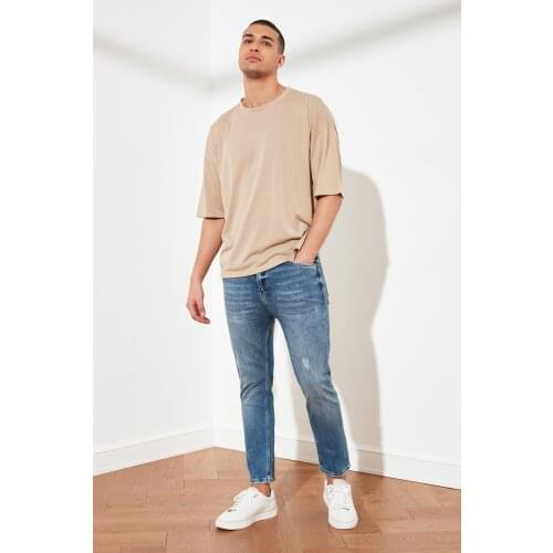 Trendyol Male Skinny Fit Cropped Jeans TMNSS21JE0054