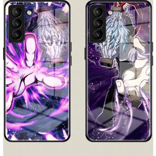 Dabi My Hero Academia anime soft Silicone Glass Phone Case Cover For Samsung Note 8 9 10 20 21 Plus Ultra S8 S10 S10E S20 S21 FE