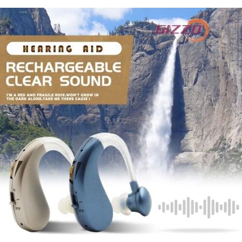 Mini Rechargeable Hearing Aid For The Deaf Digital BET Hearing Aid Adjustable Audio Amplifierelderly Deafness Tools Dropshipping