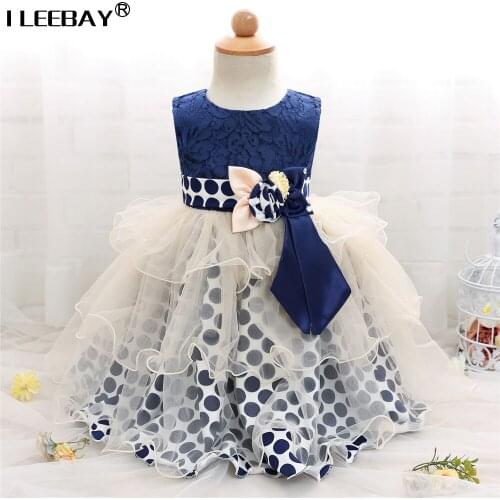 Baby Girl Dress 2018 Vintage Baptism Dresses for Girls 1st Year Birthday Party Wedding Christening Baby Infant Clothing Costume