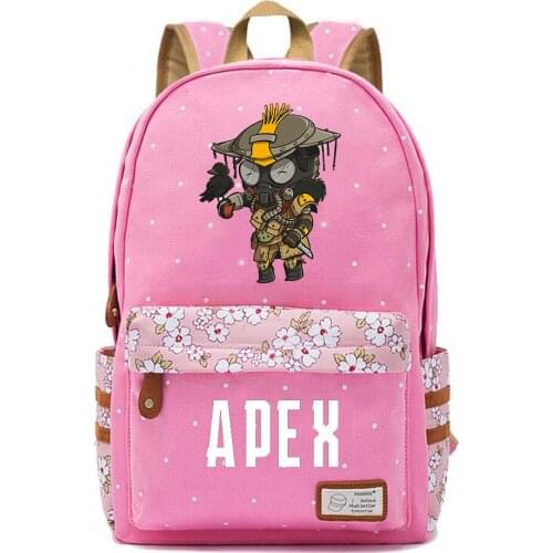 Anime Apex Legends Teenger Backpack Casual Schoolbag Teenger Unisex Packsack High Quality Mochila Student Travel Laptop Bag