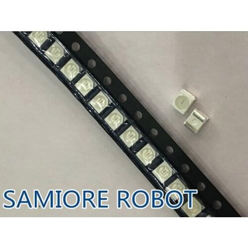SAMIORE ROBOT 1000pcs Purple UV POWER TOP 1210 3528 UV SMD SMT PLCC-2 2500 MCD Ultra Bright LED New