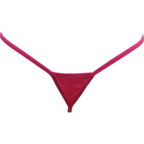 Mens Briefs Sexy Hollow Stretchy Briefs Thong T-Back G-strings Breathable Underpants Solid Color Male Underwear Sissy Panties