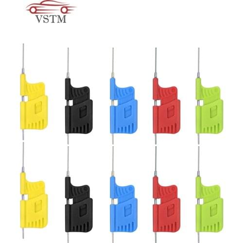 10pcs/set micro IC clamp SOP/SOIC/TSSOP/TSOP/SSOP/MSOP/PLCC QFP SMD IC Chip pin CLIP DIP mini chip set High Quality