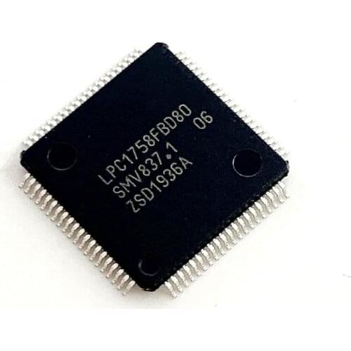 1pcs/lot LPC1758FBD80 LQFP80 In Stock