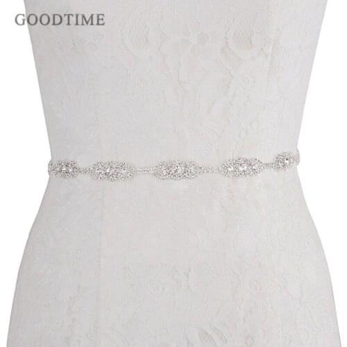 Fashion Wedding Dress Accessories Applique Sash Belt Rhinestones For Bridal Women Dresses Belts Soiree Party Evening Dress