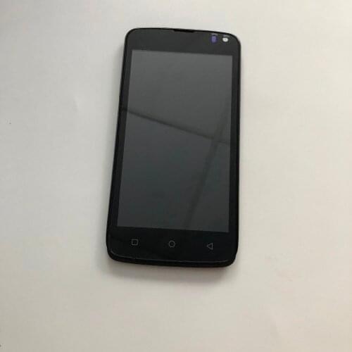 Used LCD Display Screen + Touch Screen + Frame For Elephone G2 MTK6732M Quad Core 4.5" 854x480