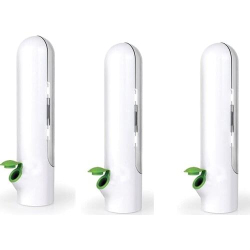 HOT 3Pcs Fresh Herb Keeper, Vanilla Keep-Fresh Cup Preservation Bottle Kitchen Storage Cup, Keeps Greens Fresh