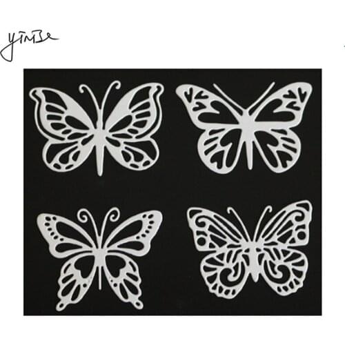 Butterflies DieSCRAPBOOK Metal Cutting Dies For Scrapbooking Stencils DIY Album Cards Decoration Embossing Folder Craft Die Cuts
