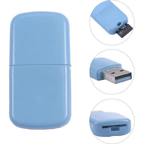 New Mini Portable Usb 2.0 Multi Smart Memory Card Reader Adapter Card Reader TF 2.0 For MicroSD/TF Microsd Computer Laptop