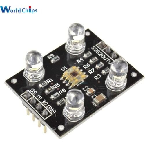TCS230 Color Recognition Sensor Modlue Color Sensor Board for Arduino DIY DC 3-5V TCS3200