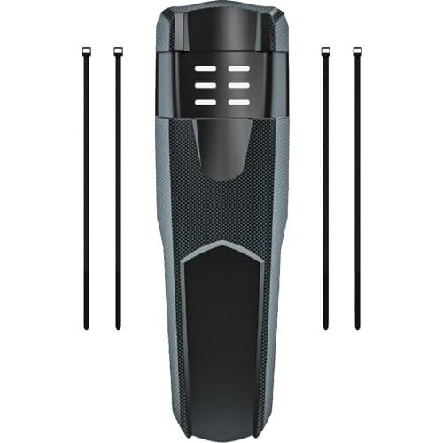 Extended MTB Bicycle Front Rear Universal Fender with Ties Mountain Bike Wheel Mudguard Cycling Parts Accessories