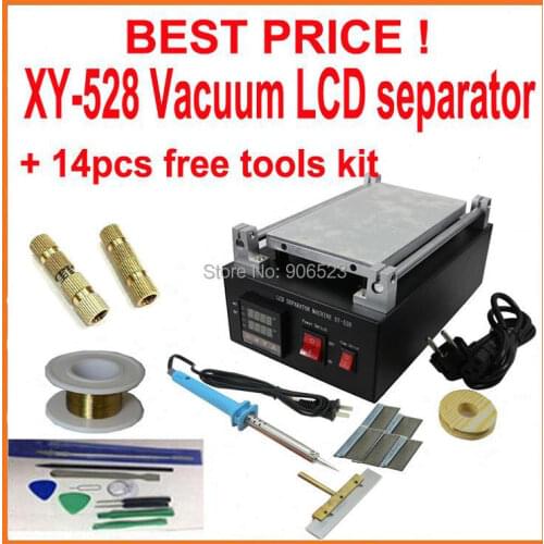 Latest version lcd separating machine built-in vacuum pump lcd remove separator lcd screen split for cellphone repair