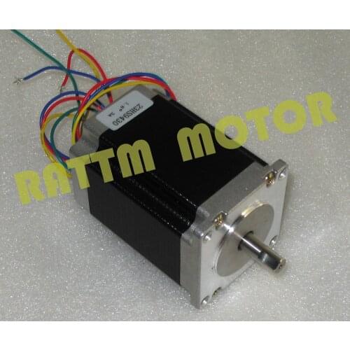 NEMA23 CNC stpper motor 308Oz-in/81mm/3.0A CNC stepping motor for CNC Milling Engraving Cutting Machine