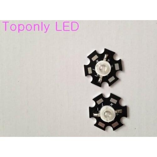 3w high intensity uv led light beads nail gel curing led diode lamp with heatsink 395-410nm 80pcs/lot promotion DHL freeshipping