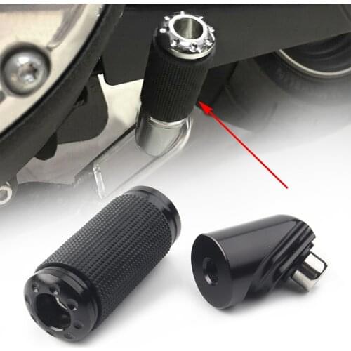 Motorcycle Jiffy Stand Kickstand Extension For Harley Dyna Wide Glide Fat Bob 1991-2017 Black