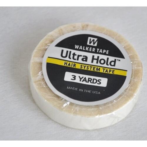 1cm*3yards White Ultra Double Sided Lace Wig Adhesives Tape For Hair Extension/Toupee/Lace Wig/Tape Extension Hair System Tape