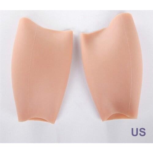 2600g/Pair Full Silicone Sturdy Thighs Enhancer Shaper Wear 3cm Thickness Legs Sheath For Mens Styles Stronger Cosplay Gift