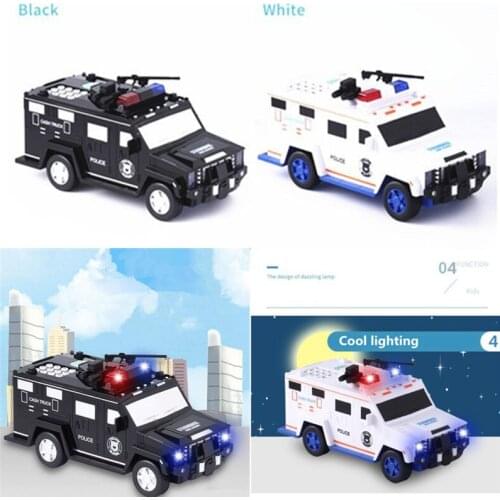 Armored Car Bank Password Piggy Bank with Music and Light Electronic Money Bank Toy Car Birthday Gifts for Kids