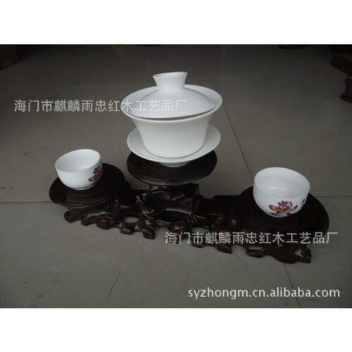 Yixing teapot jade stone ornaments vase base of small circle Backgammon Root