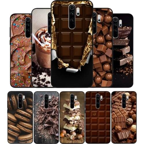 Chocolate Food Phone Case For Xiaomi Redmi note 9 8 7 6 5 4 Pro S for redmi 4A 4X 5 Plus 5A 7A Cover