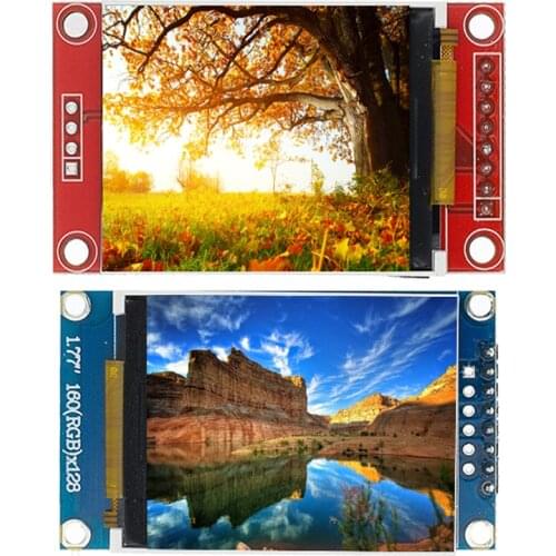 D02 10pcs/lot 1.8 inch TFT LCD Module LCD Screen Module SPI serial 51 drivers 4 IO driver TFT Resolution 128*160