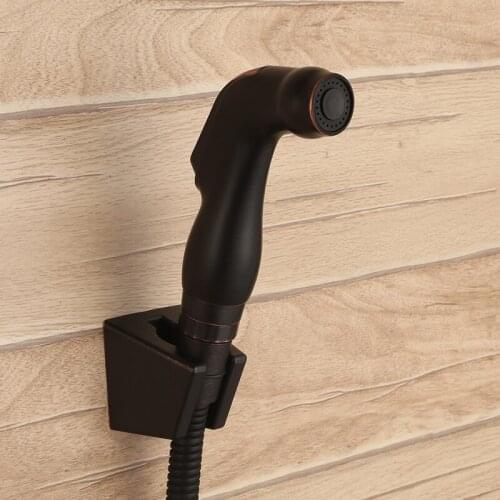 Oil Rubbed Bronze Toilet Hand held Bidet set ,Diaper Sprayer, Shower Shattaf Bidet Spray Douche kit Jet with holder hose