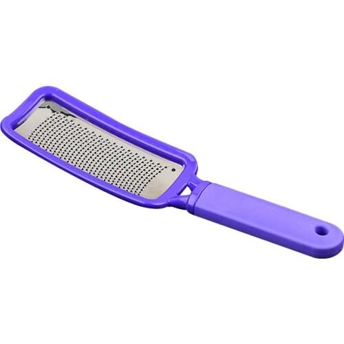 Stainless Steel Foot File Portable Mesh Practical Feet Care Exfoliating Scrub Rasp Pedicure Callus Scraper