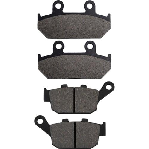 Yerbay Motorcycle Front and Rear Brake Pads For Honda Dominator NX500 NX 500 1988-1996 XL600 Trans Alp XL 600 1991 1992 1993