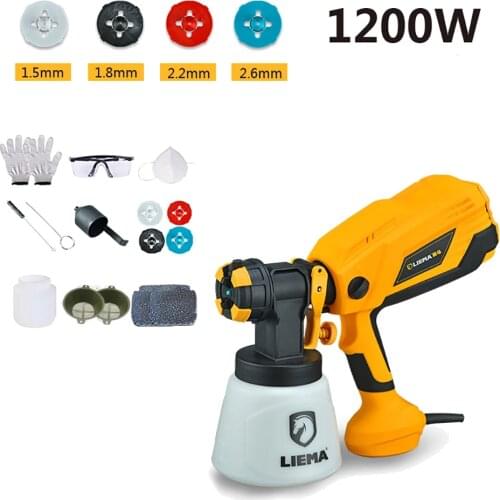 220V Handheld Electric Spray Gun Latex Paint Spraying Tool High Power Paint Spraying Machine Paint Sprayer Disinfection Sprayer