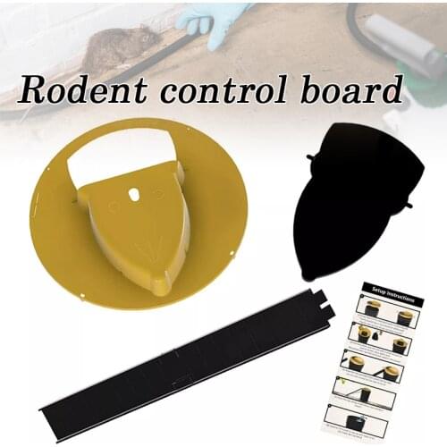 Flip N Slide Bucket Lid Mouse Trap Flip Slide rat Trap Door Style Mouse Trap Indoor Outdoor Auto Reset Multi Catch garden tools