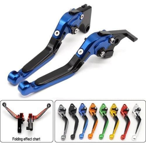 Motorcycle Folding Extendable Brake Clutch Levers For KAWASAKI VERSYS 650 2006-2008 ZZR600 1990-2004 ZZR 600