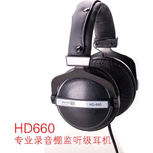 Superlux HD660 Studio Monitor Headphone Dynamic Monitoring Hifi Headphone Recording Headset Stereo DJ earphone HP-660