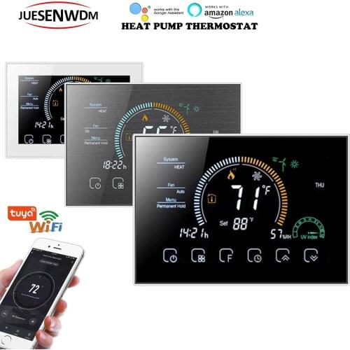 Air-To-Air Heat Exchanger Central Heating WIFI Thermostat For 24v Pump Works with Alexa Google Home