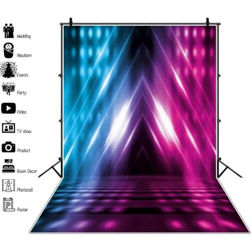 Yeele Fluorescent Aperture Stage Scene Portrait Customized Photo Backdrops For Home Studio Photography Backgrounds For Video