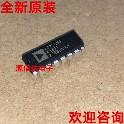 New original AD7705BN AD7705BNZ DIP16 16 bit 2-channel AD converter real picture shooting