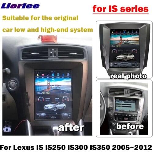 10.4" Car Tesla Android GPS DVD Player For Lexus XE20 IS220 IS250 IS300 IS350 2005~2013 Radio Multimedia Stereo GPS Navigation