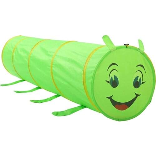 Childrens Tent Caterpillar Tunnel Baby Cartoon Crawling Game Dollhouse Ocean Bobo Ball Pool Teepee Play Tent Kids Tent