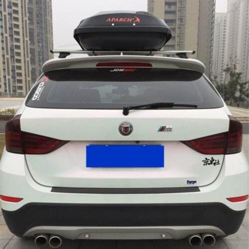 For BMW X1 E84 2011 2012 2013 2014 2015 2016 rear spoiler ABS Material Rear Roof Trunk Spoiler For X1 E84 Primer Color