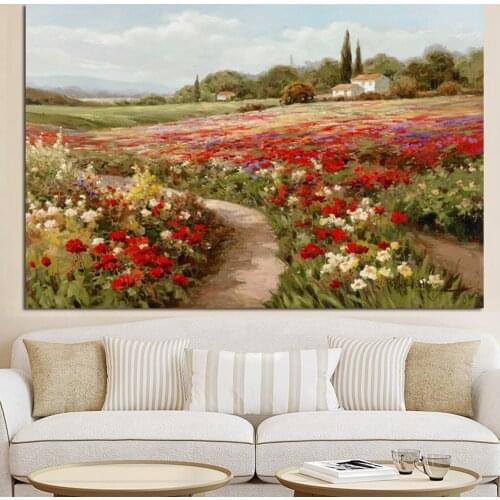 Claude Monet Poplars Poppy Fields 5D Diamond Painting Landscape Diamond Embroidery Poster Mosaic Wall Art Home Decoration