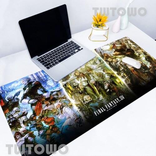 Final Fantasy Vii Keyboard MousePad Desk Mat Desktop Mouse Pad MousePads Natural Rubber Gamer New Custom Carpet Office