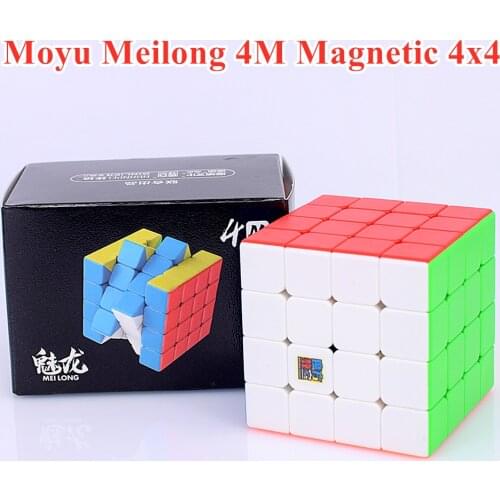 Moyu meilong M magnetic 4x4x4 magic cube 4x4 puzzle cube 4x4x4 speed cube meilong 4M magnet 3x3x3 cubo magico 2x2x2 5x5x5