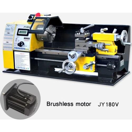 JY180V Small Household Lathe Micro Lathe Instrument Lathe Teaching Lathe Small Machine Tool Bench Lathe