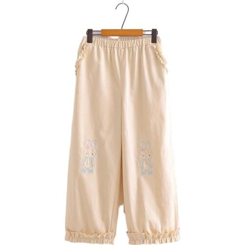 Merry Pretty Women's Straight Trousers