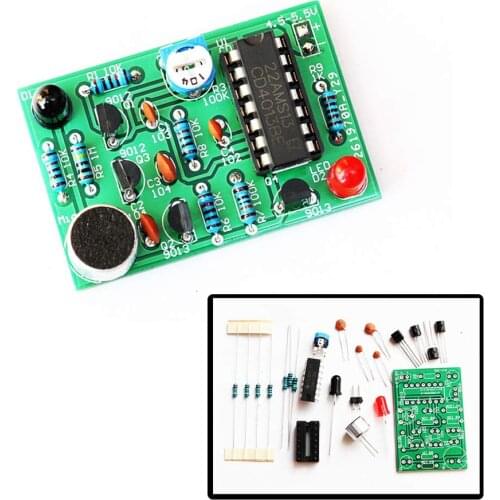 Diy electronic kit set imitate Electronic Candle Making Kit Ignite blow control simulation candle electronic training DIY parts