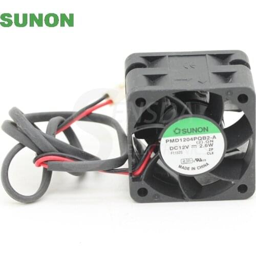 For Sunon PMD1204PQB2-A 4028 12V 2.6W 40mm 4cm server inverter axial cooling fans