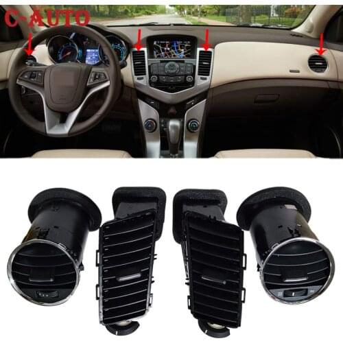 Car Interior Front Dash Center Console Dash Board Air Conditioner Outlet A/C Vents For Chevrolet Cruze J300 Panel Grille Cover